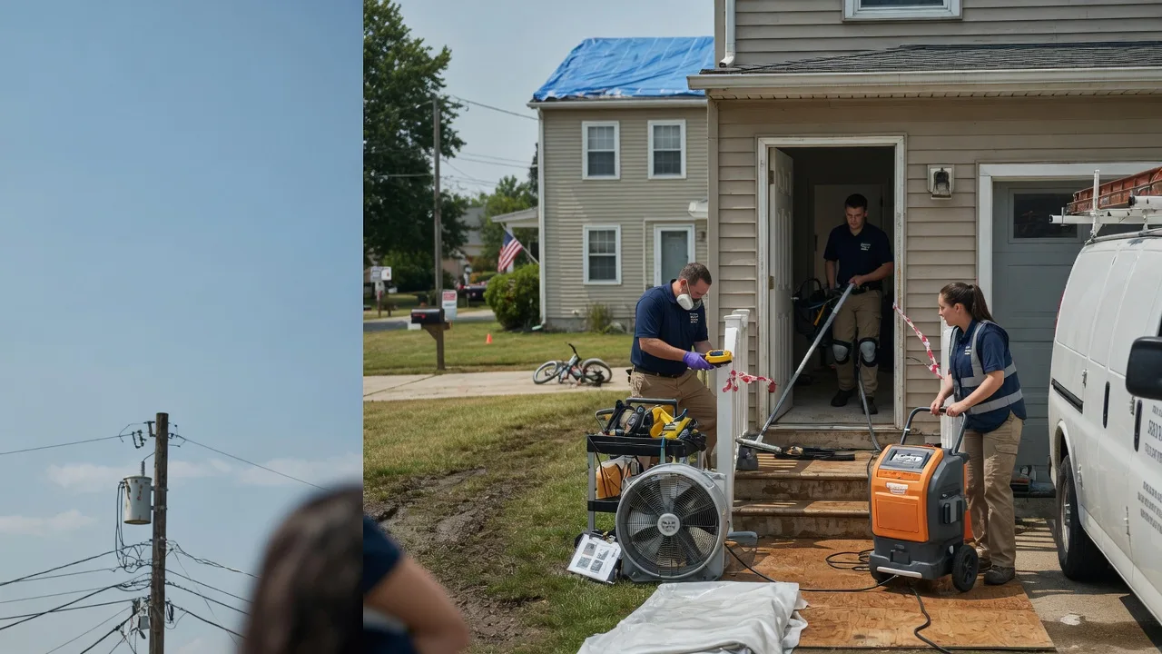 Water Damage Repair in Hettick, IL near me